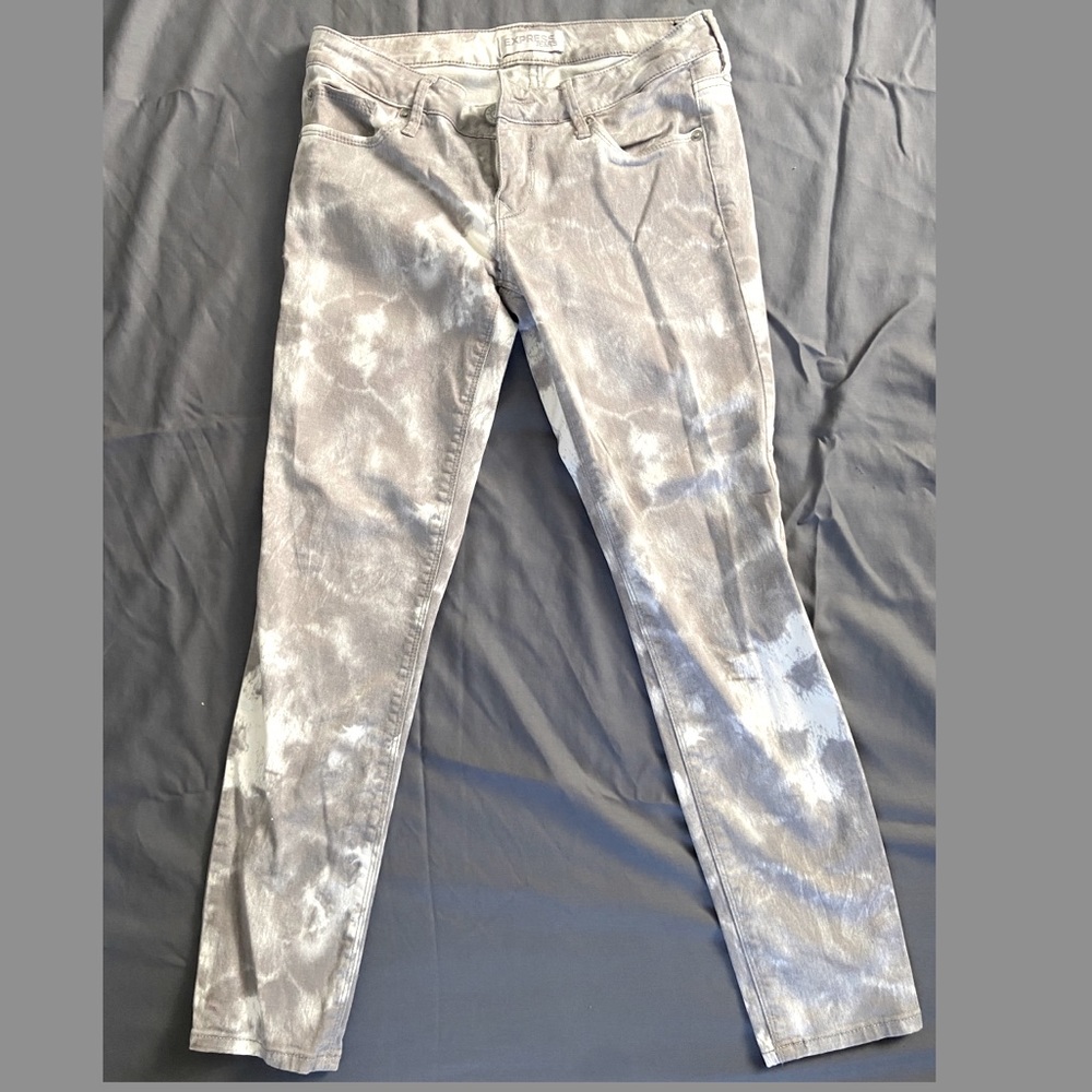 Express Women’s Stella Patterned Jeans/Pants